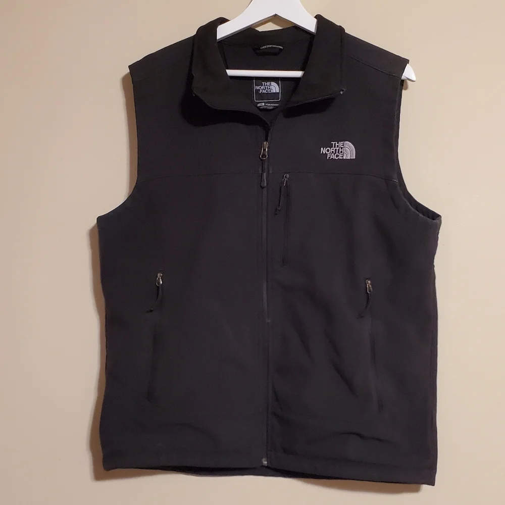 The North Face Men's Apex Bionic Black Soft Shell Vest Size Large